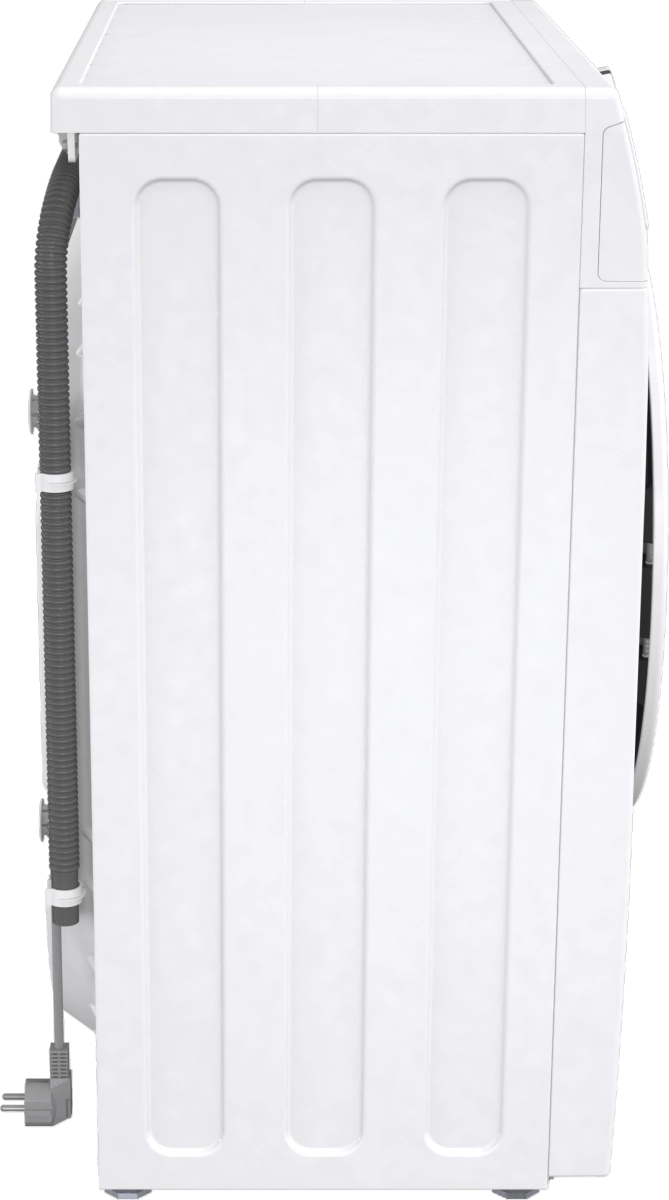 Пералня GORENJE WNGPI61SBS, 6 кг, 1000 обр./мин., Инверторен мотор, Бял, (35922783): Страничен изглед на пералнята