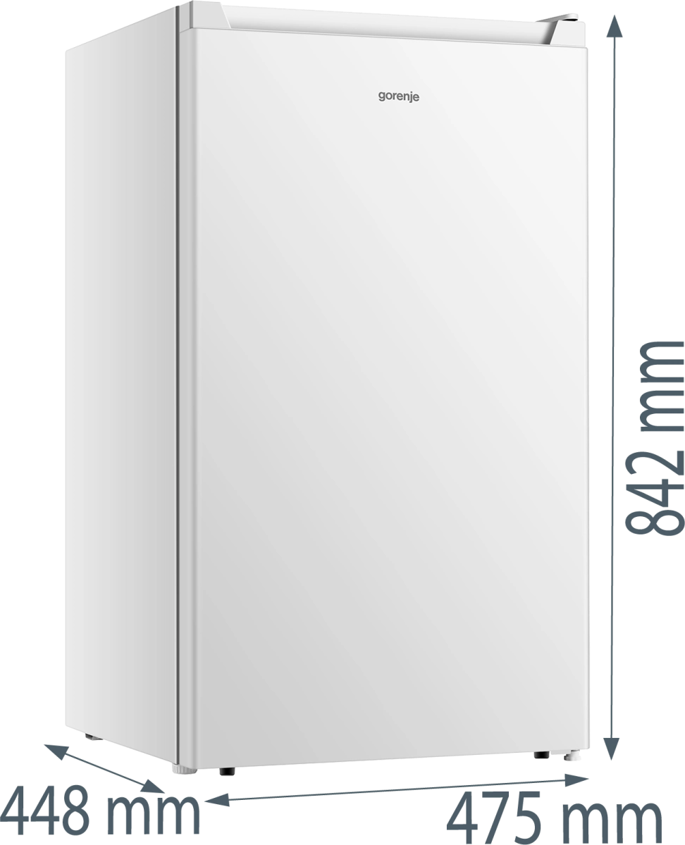 Вертикален фризер GORENJE F39EPW4, 61 L, (20732): Размери на фризера