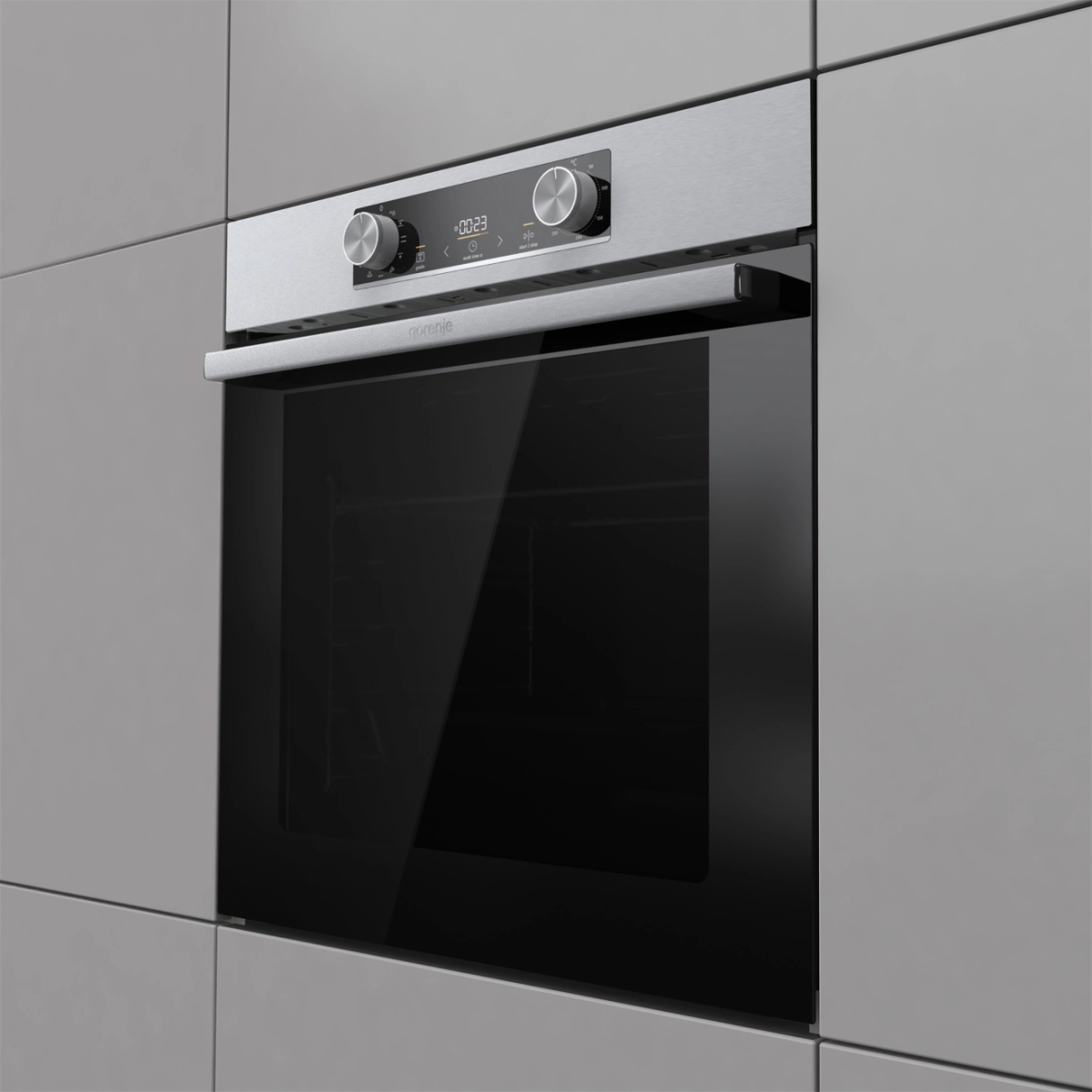 Фурна за вграждане Gorenje BO6735E02XK0, (35946330): Вградена фурна под ъгъл