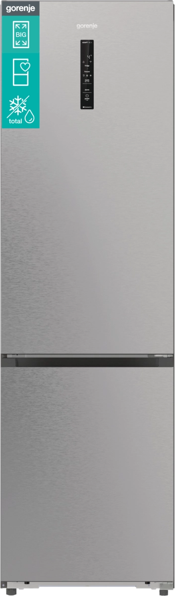 Хладилник с фризер Gorenje NRB620E61X4WFE, (35932260): Хладилник отпред