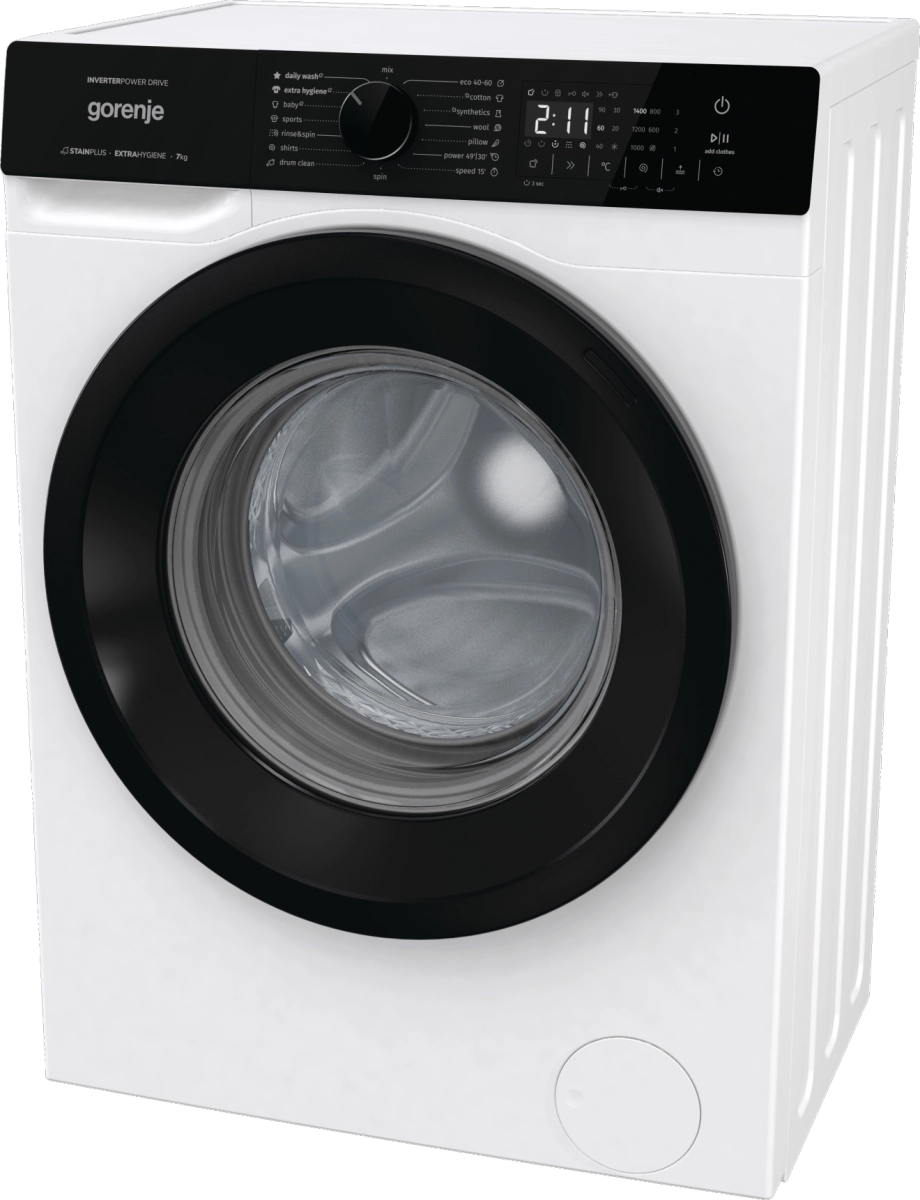 Перална машина GORENJE WNHA74SASEU, (19270): Перална машина под ъгъл