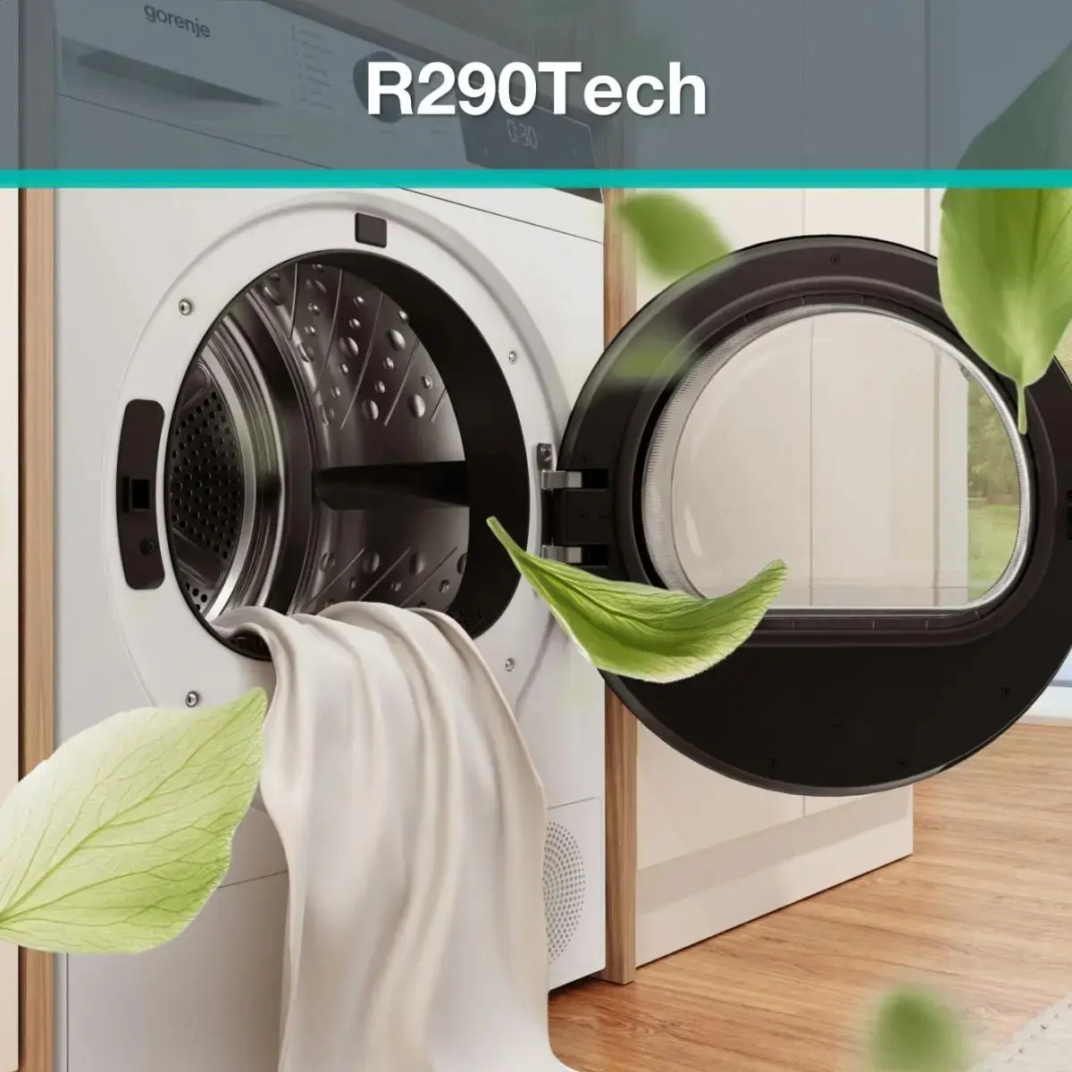 Сушилня GORENJE DG2P8D, (35950450): Сушилня с отворена врата