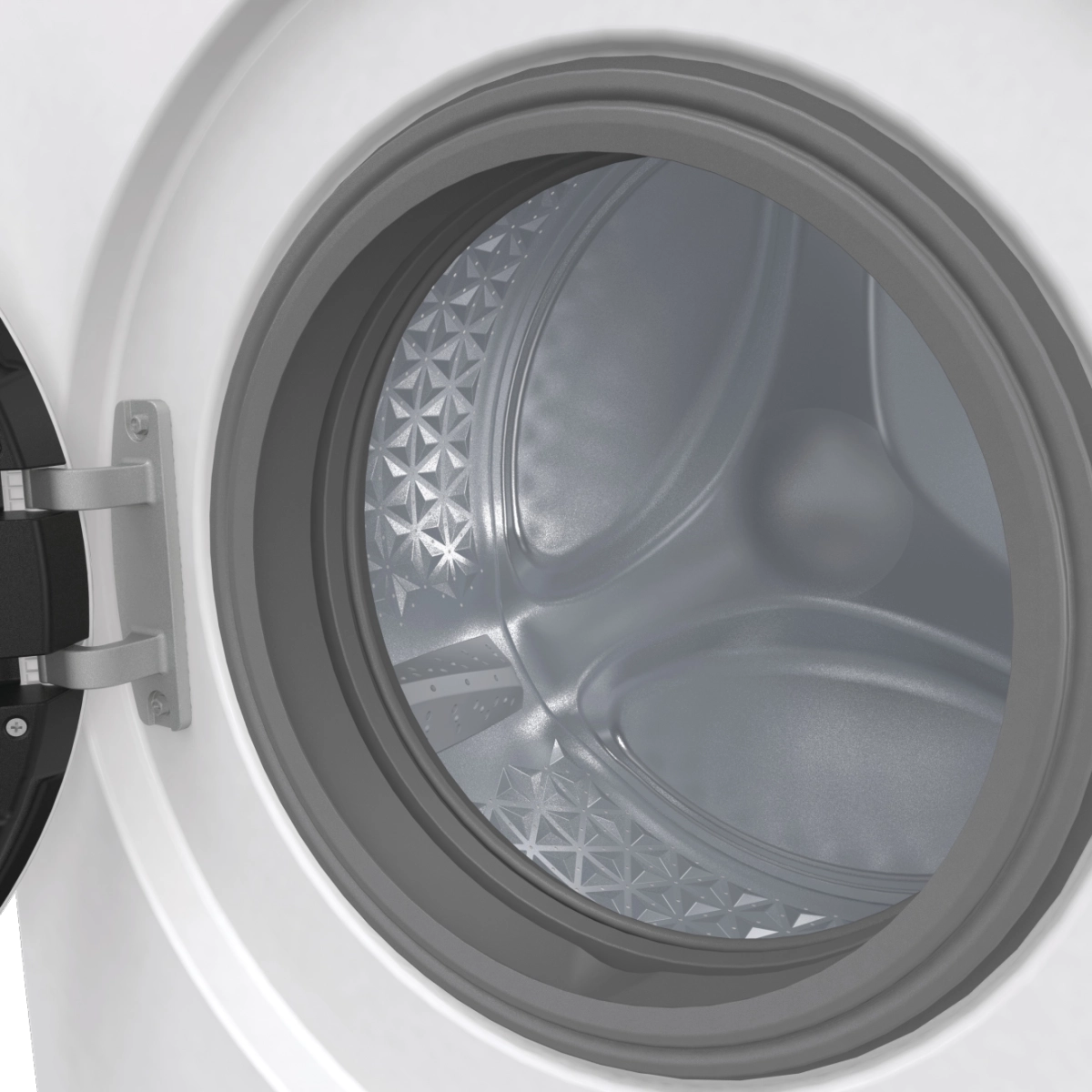 Пералня GORENJE WNGPI61SBS, 6 кг, 1000 обр./мин., Инверторен мотор, Бял, (35922783): Вътрешност на барабана