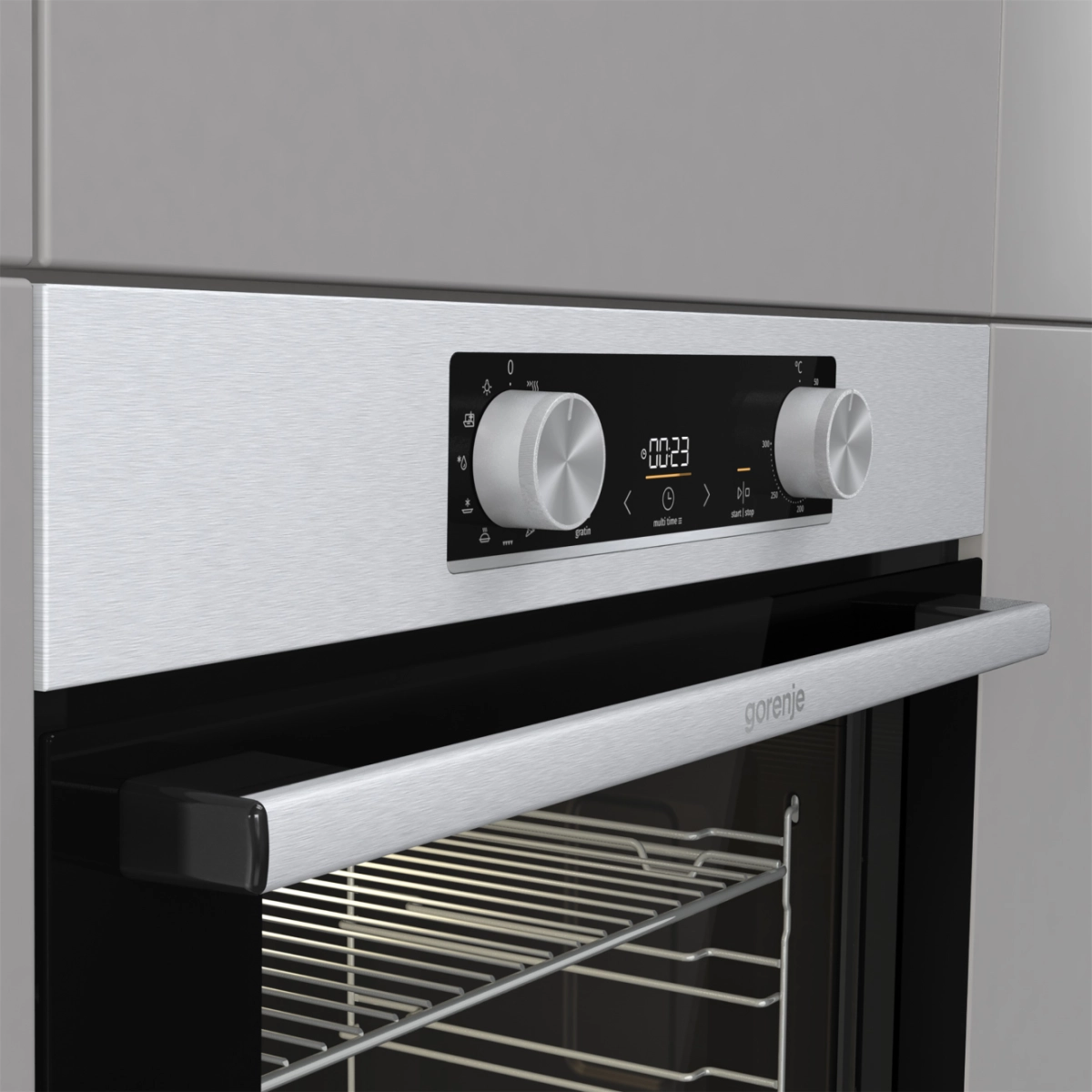 Фурна за вграждане Gorenje BO6735E02XK0, (35946330): Панел за управление