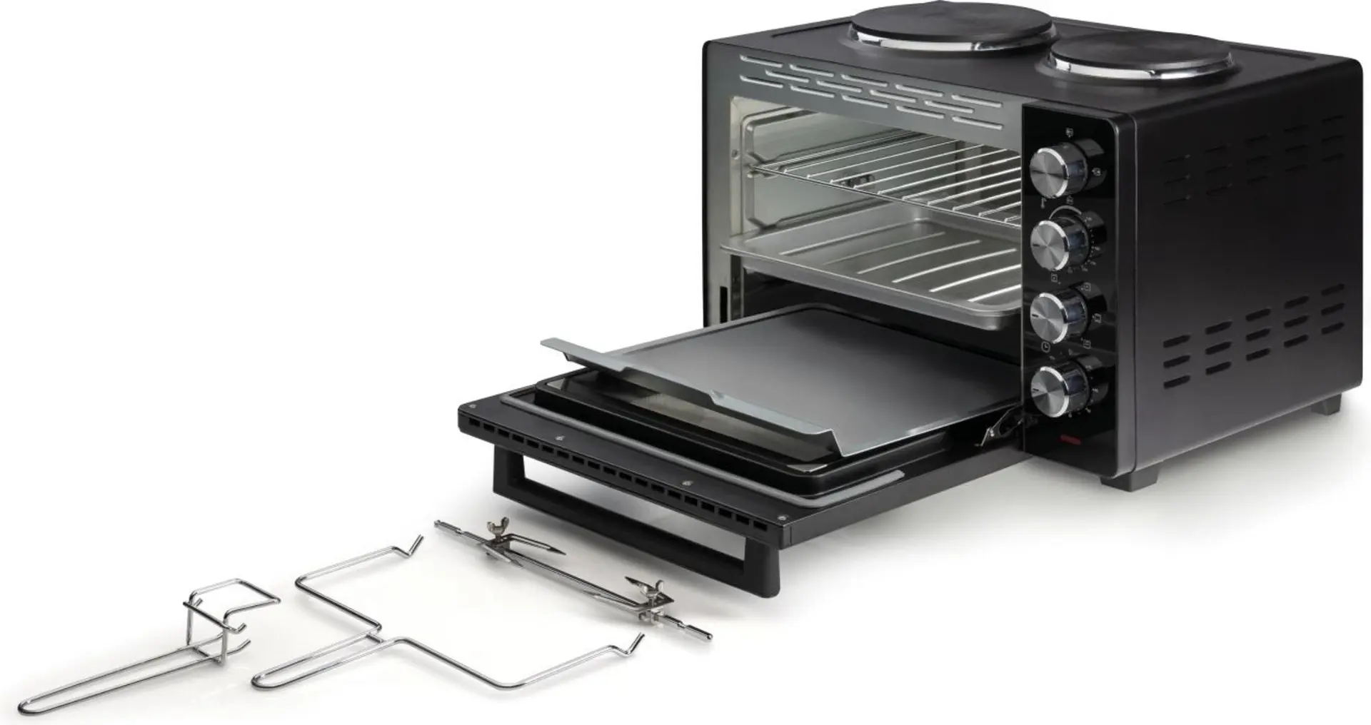 Готварска печка Gorenje OM30GBX, (35932268): Печка с отворена фурна