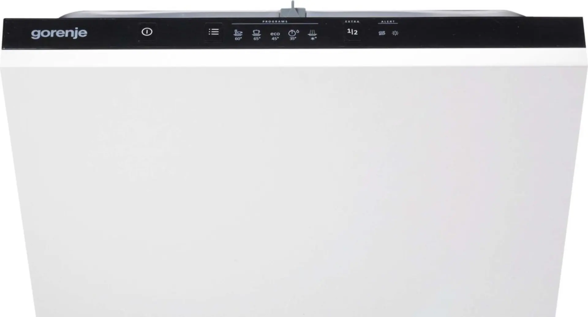 Съдомиялна машина за вграждане Gorenje GV520E15, половин зареждане, (13613): Панел за управление отблизо