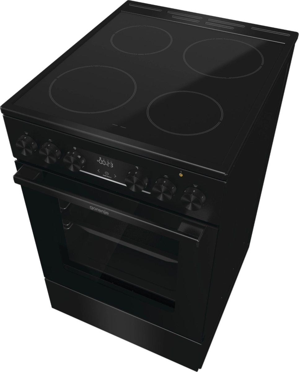 Готварска печка Gorenje GEC5C40BG, (35940299): Черна готварска печка