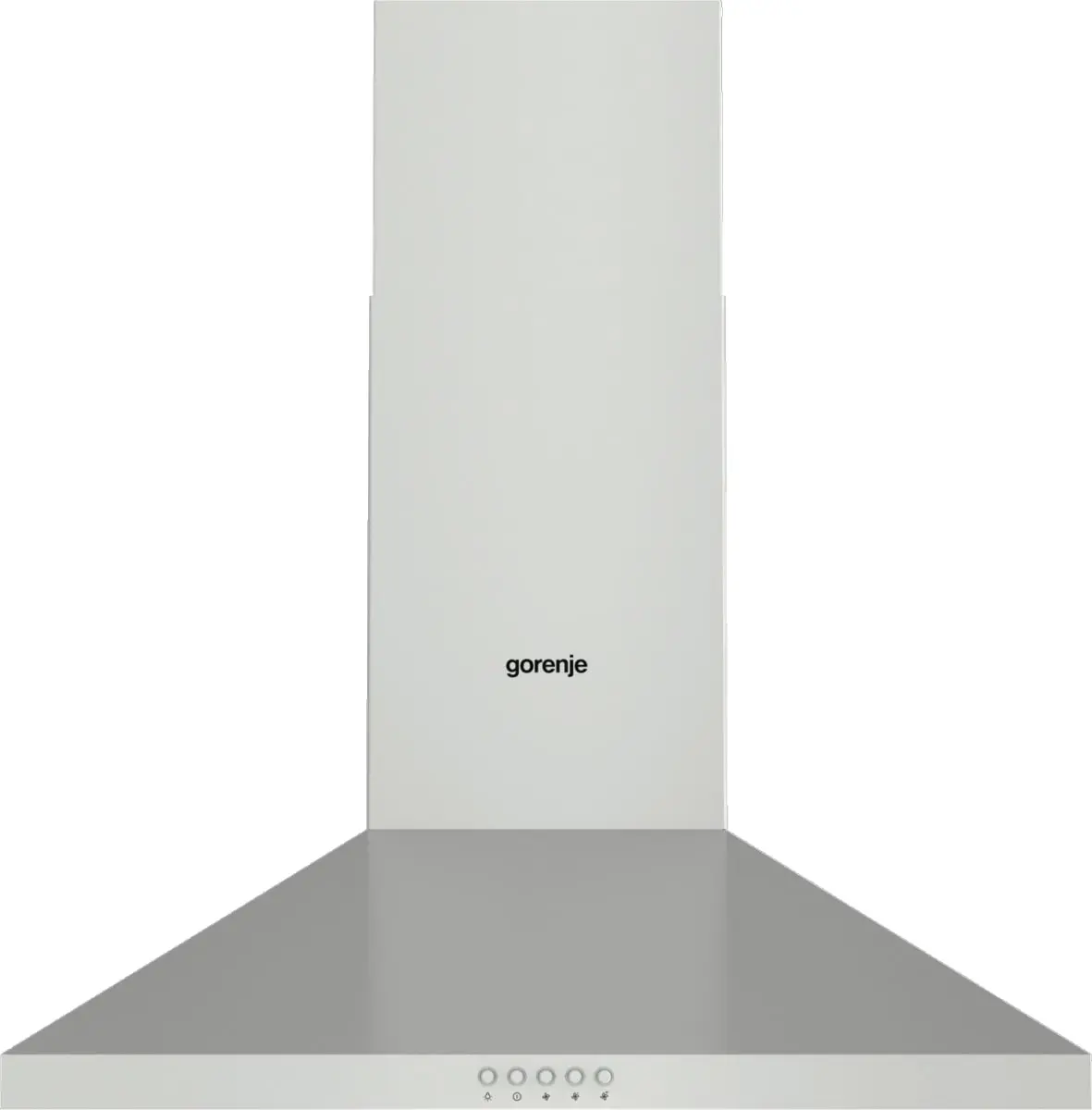 Абсорбатор Gorenje WHC629E4X, 450 м³/ч, инокс, (13610): Абсорбатор отпред