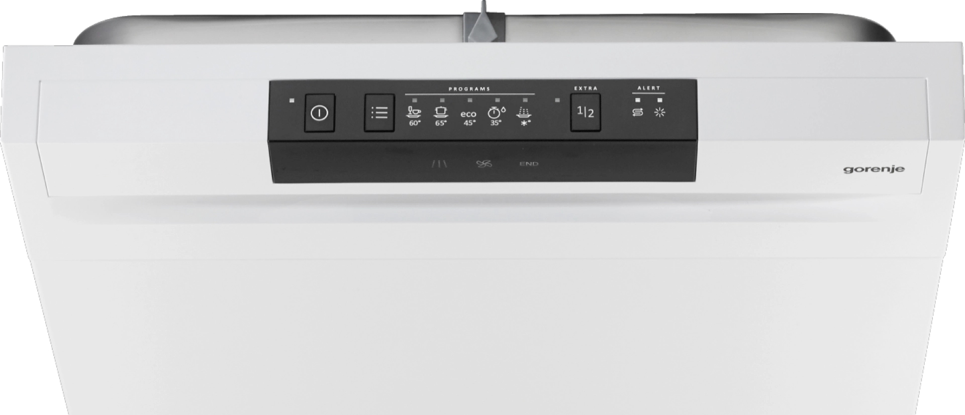 Съдомиялна Gorenje GS520E15W, 9 комплекта, бял, (13614): Панел за управление