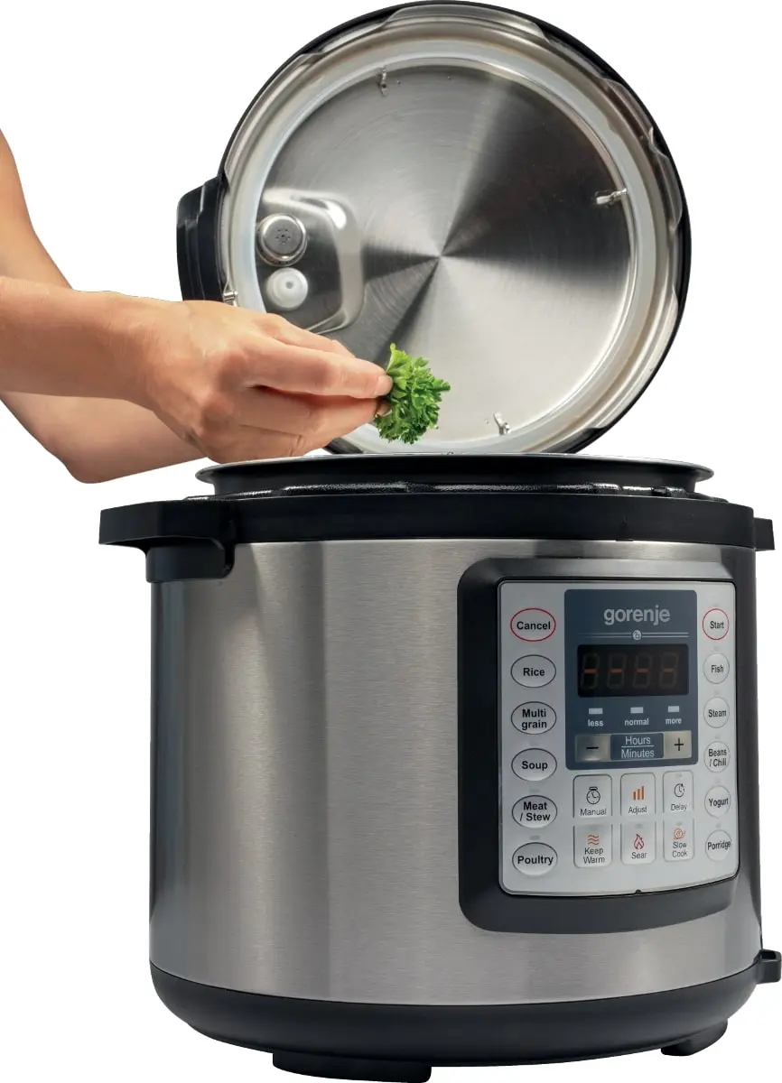 Мултикукър Gorenje MC6MBK, (13634): Отворен мултикукър отпред