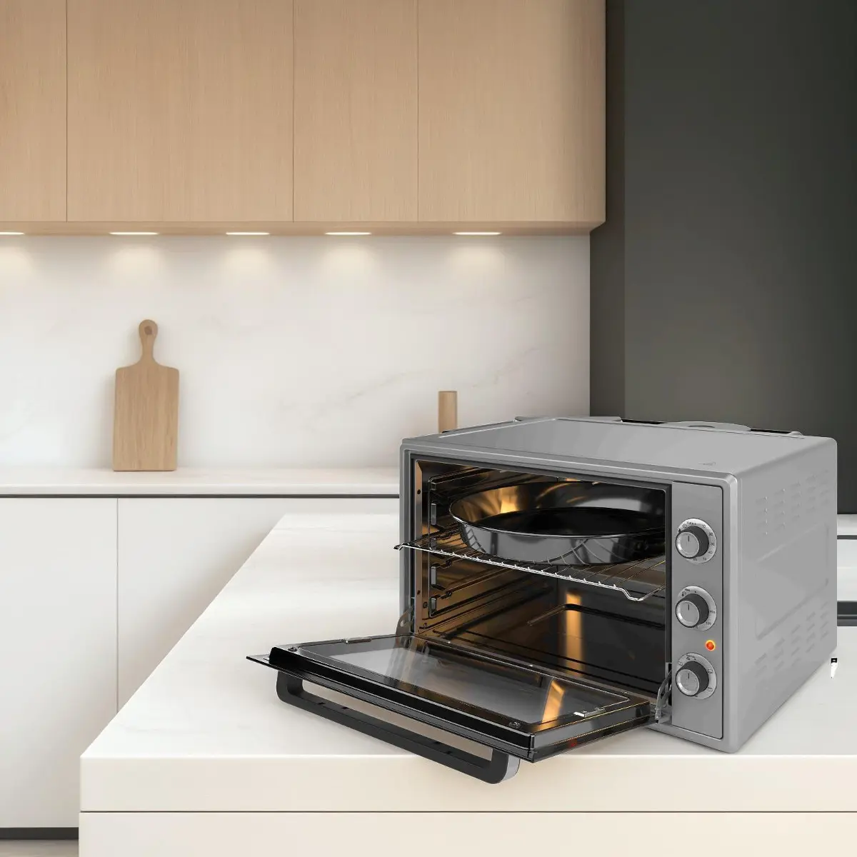 Мини фурна Elite EMO-FL 65 2591, (35946085): Отворена мини фурна