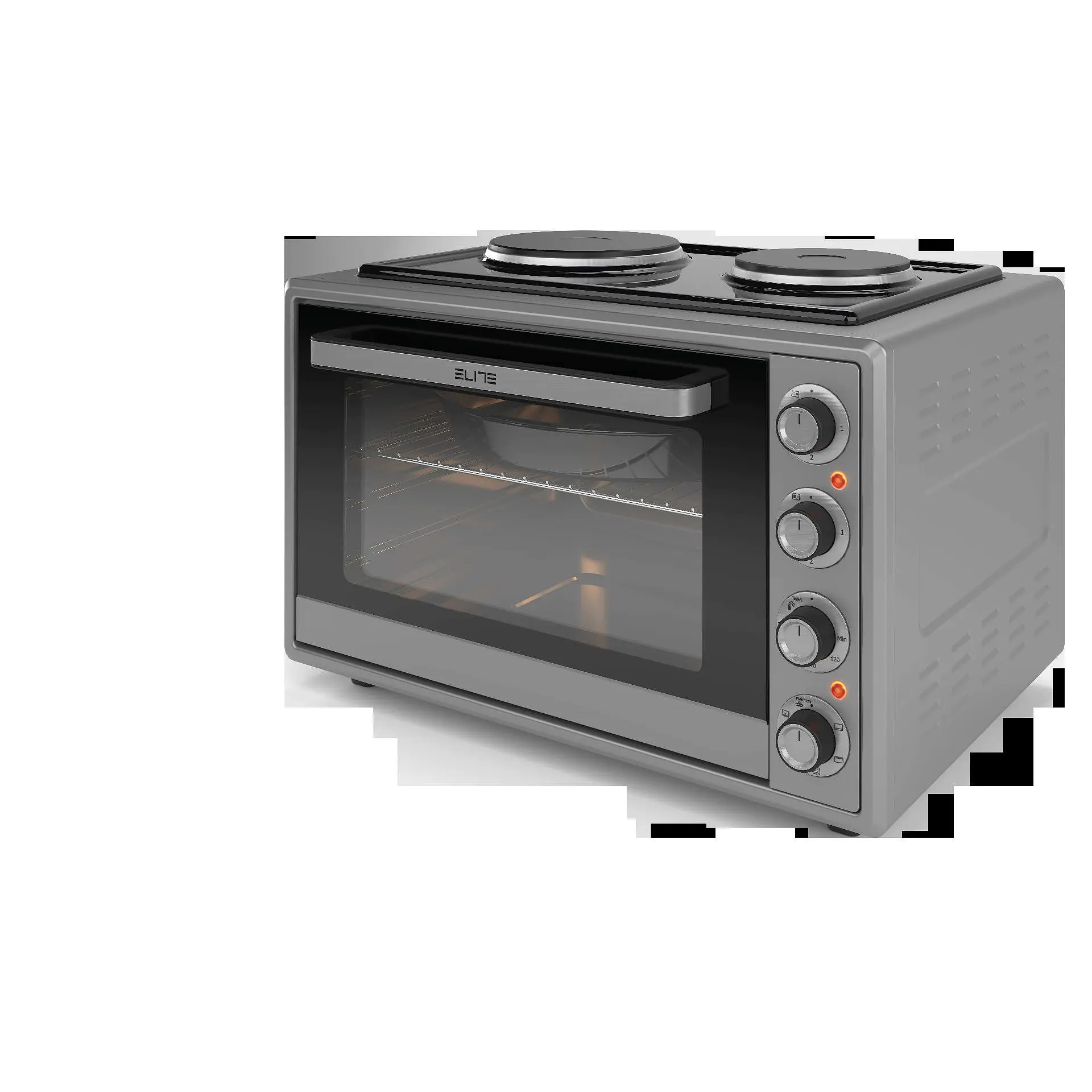 Мини печка 65л elite emo-fl 65 2590, (35946084): Мини печка с котлони