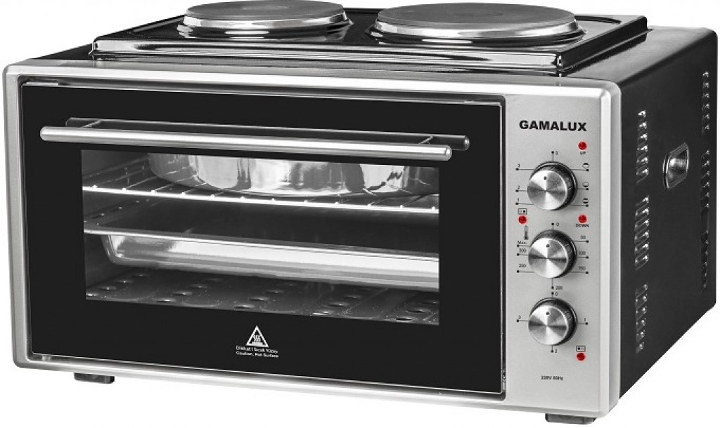 Мини печка GAMALUX I-60 HP G-BK, (35947307): Мини печка с котлони