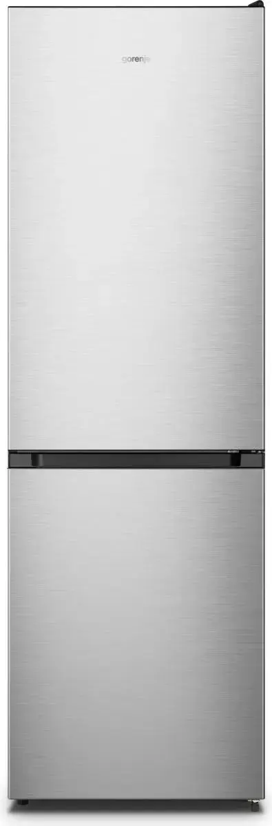 Хладилник с фризер GORENJE NRK619EPXL4, No Frost Plus, Сив, (20229): Хладилник отпред