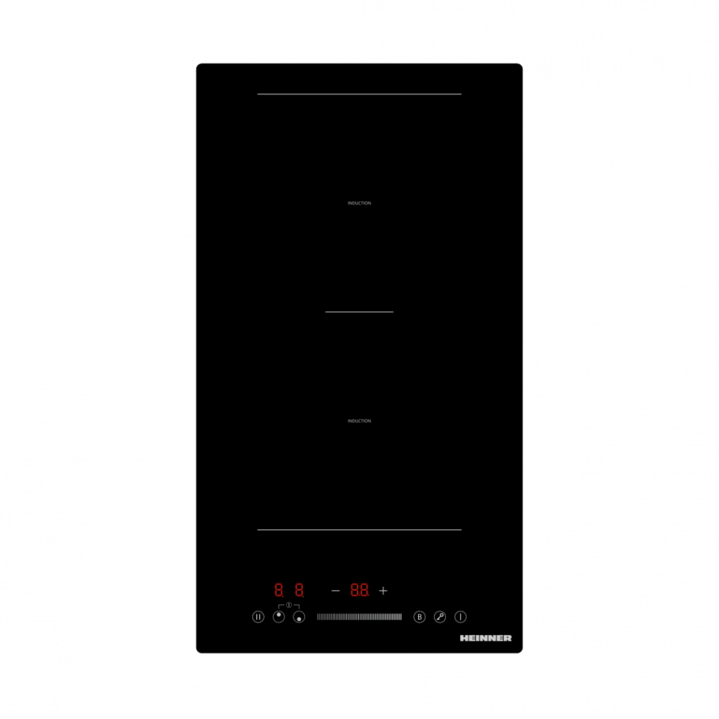 Индукционен плот за вграждане HEINNER HBHI-M2ZB1FXTC, Две зони, 3500W, Boost функция, Черен,(35922902): Индукционен плот отгоре
