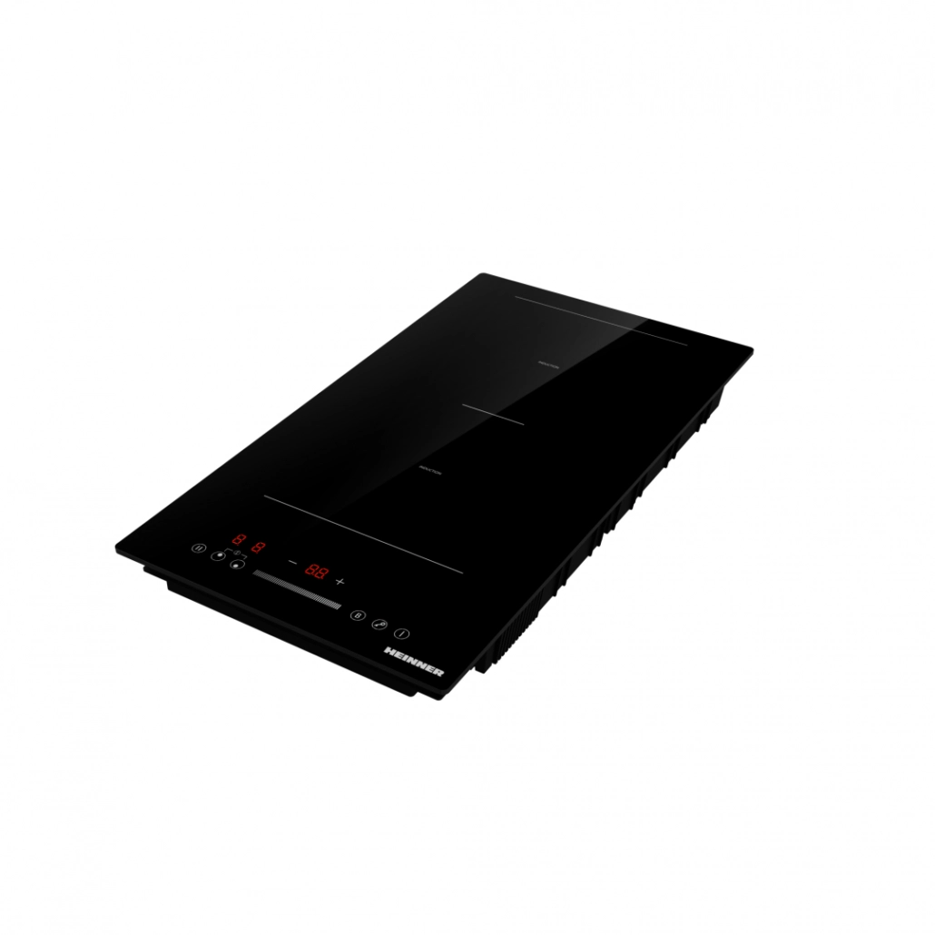 Индукционен плот за вграждане HEINNER HBHI-M2ZB1FXTC, Две зони, 3500W, Boost функция, Черен,(35922902): Плот с две зони