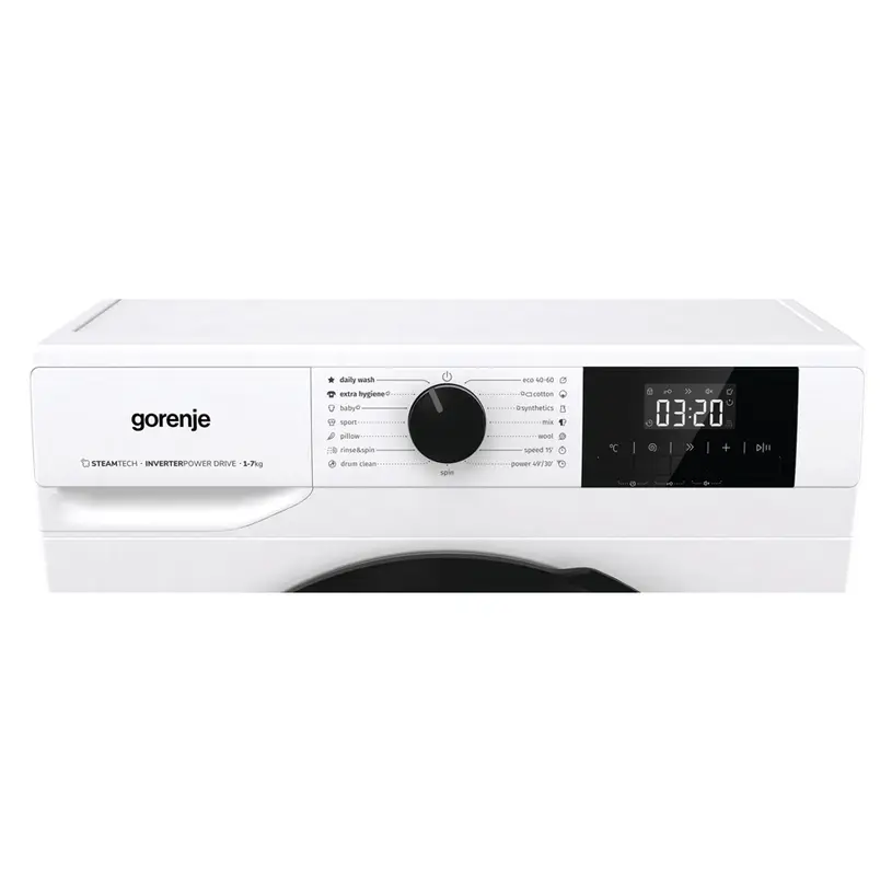 Пералня машина Gorenje W1NGPI72SBS, (35932122): Панел за управление