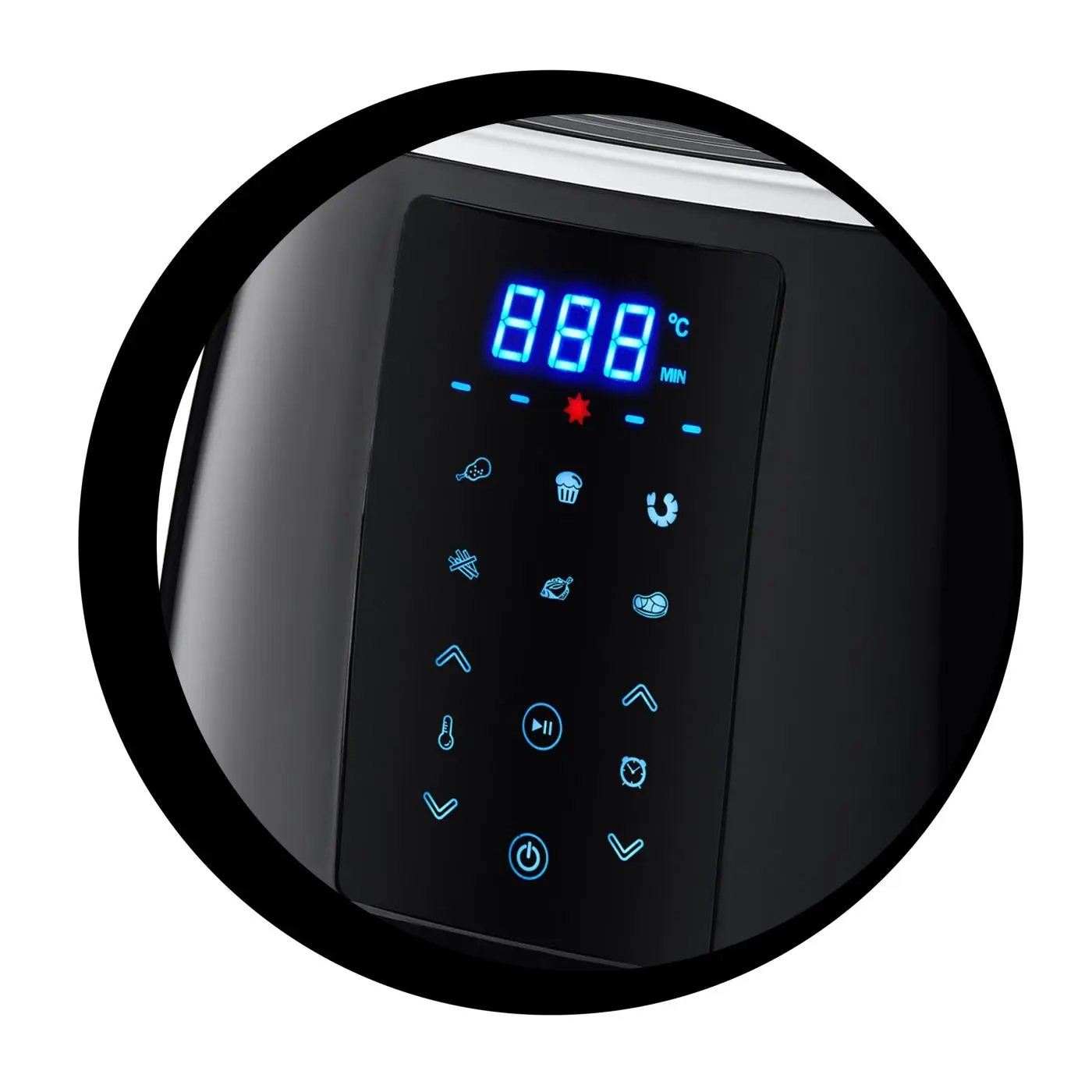 Фритюрник Air Fryer Rohnson R-2837, (16809): Сензорен контролен панел