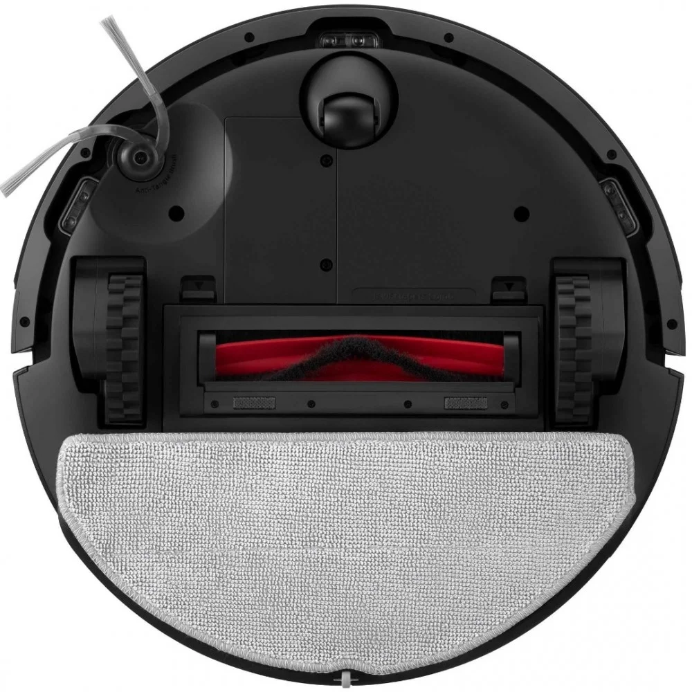 Прахосмукачка робот Roborock Q7 TF, черен, (35946359): Долна страна с четки