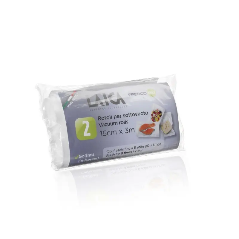 Ролки за вакуумиране Laica 15 x 300 см 2 броя в комплект VT35140: Опаковка с две ролки