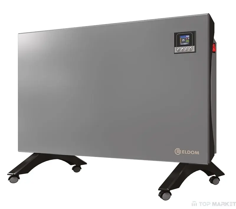 Конвектор ELDOM RH01F20W-S, с Wi Fi управление, (17245): Конвектор с колелца