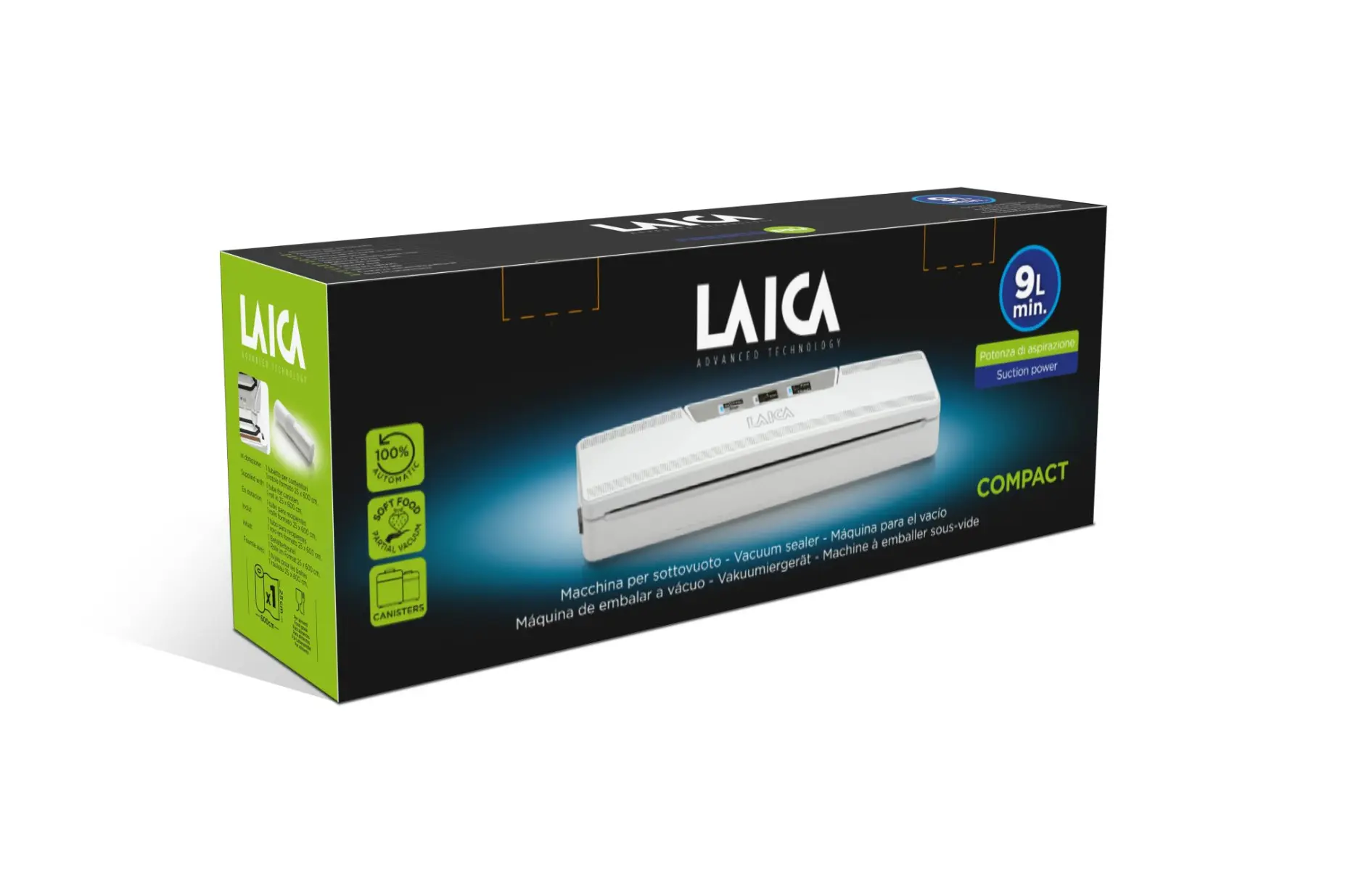 Машина за вакуумиране Laica VT3210: Опаковка на уреда