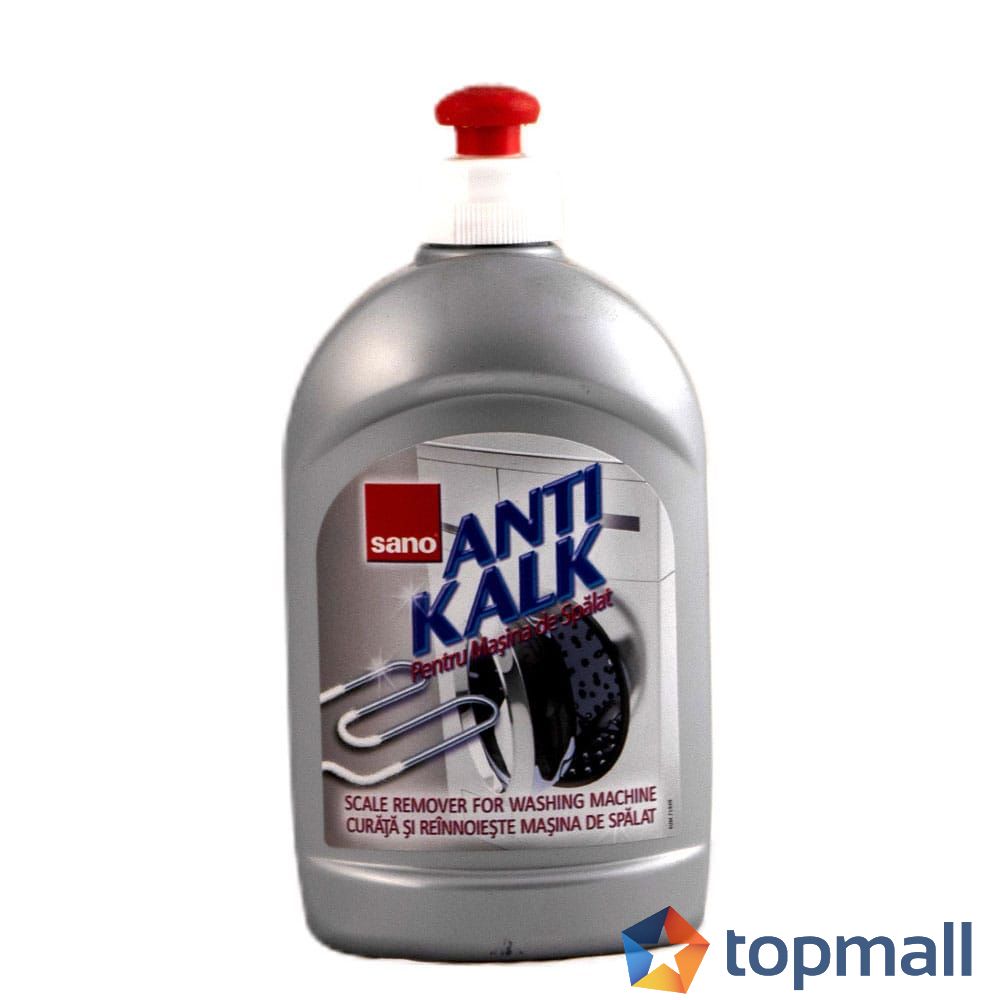 Препарат за почистване на перални Sano Antikalk, 500 мл
