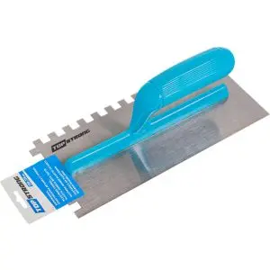 Маламашка пластмасова дръжка 280х120mm с гребен TopStrong, (35926936)