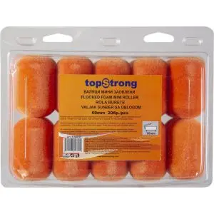 Валяк мини заоблени 50mm стек 20бр. TopStrong, (35928563)