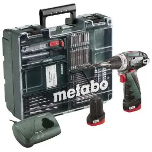 Винтоверт акум. 10.8V 34Nm METABO POWERMAXX BS 2x2Ah SET, (35928776)