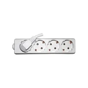 Разклонител 4 гнезда с кабел 3.0m х1.5mm2 MK, (35929341)