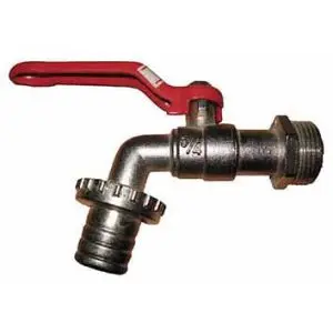 Канелка с щуцер 1/2" 170g мет. др. TopChrome, (35929415)