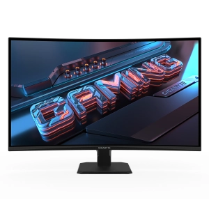 Геймърски Монитор Gigabyte GS32QCA - 32' inch SS/VA 1500R, QHD (2560x1440), 180Hz, 1ms, HDR Ready, (35940066)