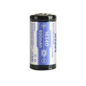 Акумулаторна батерия CR-123, LiIon, 3.7V, 16340, 650mAh, XTAR, (35935721)