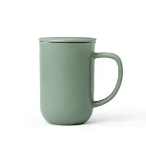 Чаша за чай с цедка VIVA Minima Stone Green 500ml, (35942963)