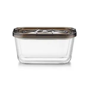 Стъклен съд за вакуумиране CASO VacuBoxx Inox Eco M, 800ml, (20588)