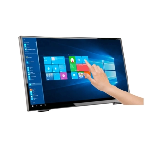 Тъч монитор HANNSPREE HT248PPB, LED, 23.8 inch, Wide, Full HD, D-Sub, HDMI, DP, Черен, (35933388)