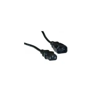 Удължителен захранващ кабел Estillo, 3 pin, Черен, (35933041)