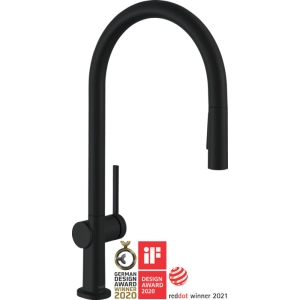 Смесител за кухня hansgrohe Talis MB54-H210, pull-out spray, 2jet, sBox, (21981)