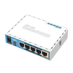 Безжичен Access point MiKrotik RB952Ui-5ac2nD, 5 x 10/100 Mbps, USB-A, PoE, Бял, (35933354)