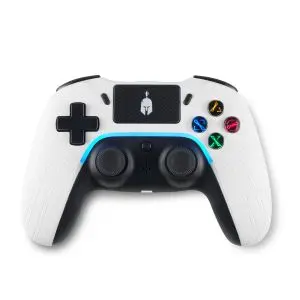 Безжичен геймпад Spartan Gear Aspis 4, за PC и PS4, Бял, (35936018)