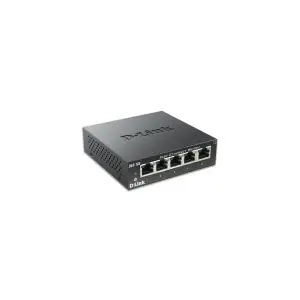 Суич D-Link DES-105/E, 5 портов 10/100, метален корпус, (35933020)