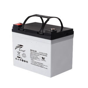 Оловна Батерия RITAR (EV12-33), 12V, 33 Ah, GEL, 195/ 130/ 160 mm, (35934341)
