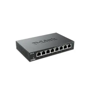 Суич D-Link DES-108/E, 8 портов 10/100 , метален корпус, (35933021)