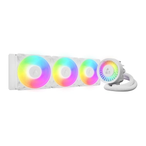 Охладител за процесор Arctic Liquid Freezer III Pro 360 A-RGB - White, (35940077)
