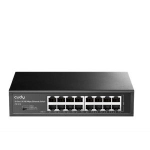 Суич Cudy FS1016, 16 портов, 10/100Mbps, Metal Switch, (35939487)
