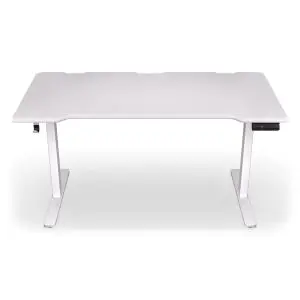Геймърско бюро ENDORFY - Atlas L Electric - Onyx White, (35939246)