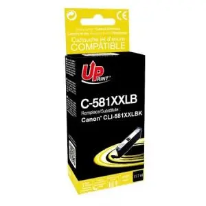 Мастилница UPRINT CLI-581 XXL, CANON PIXMA TS9150/TS6151/TS8152/TS6150, Черен, (35936533)