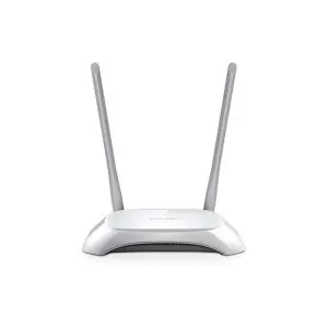 Безжичен рутер TP-LINK TL-WR840N, 2.4 GHz, 300Mbps, 10/100, (35932377)