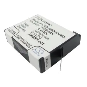 Батерия за камера GOPRO Hero 4, HERO 4 Plus AHDBT-401 3,8V 1160mAh LIIon Cameron Sino, (35939750)